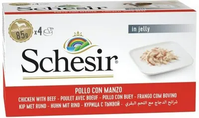 Immagine prodotto di SCHESIR AD MPack filetti di pollo con manzo 4x85