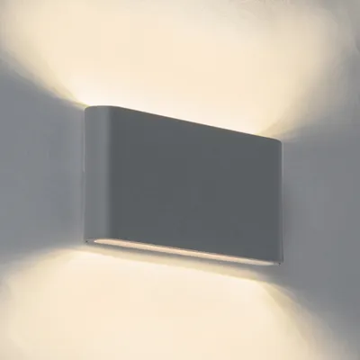 Obrázek produktu pro Trio Leuchten - Moderní venkovní nástěnné svítidlo Batt LED 17,5 cm černé I Venkovní osvětlení I Obývací pokoj I Ložnice - Hliníkové obdélníkové - I (nevyměnitelné) LED