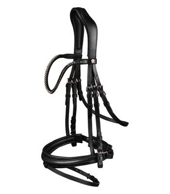 Produktbild von Waldhausen X-Line Trensenzaum Favourite, anatomisch, Farbe:schwarz, Größe:VB