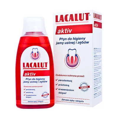 Zdjęcie produktu dla Lacalut Aktiv płyn do płukania jamy ustnej 300 ml