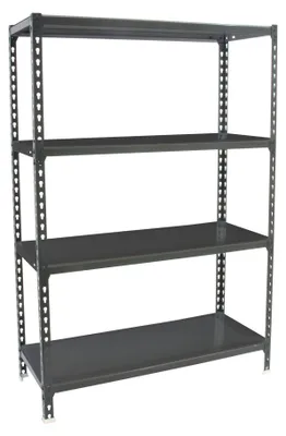 Image de Etagère Légère Sans Vis Simonclick 4/300 1500 Antracite/antracite Antracite 1500x900x300 - Simonrack
