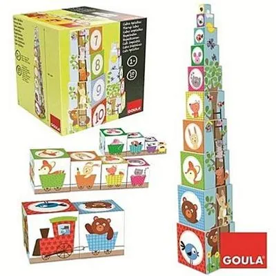 Produktbild von Goula Stapelturm Tiere