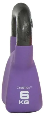 Obrázok produktu pre Gymstick 61115-6, Štandardná činka, Žehlička, neoprén, neoprén, Purpurová, 6 kg