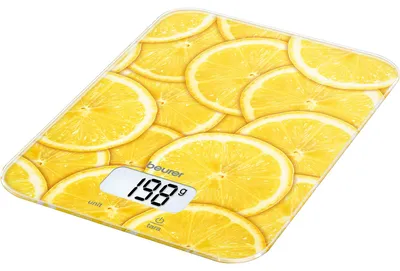 Produktbild von Küchenwaage KS19 Zitrone Glaswaage 5kg 20mm