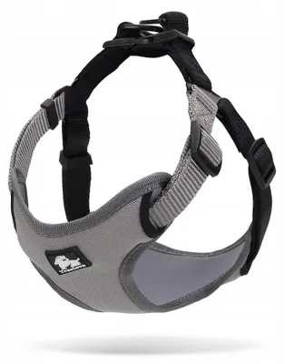 Produktbild von Truelove Daily Hundegeschirr Walk-In M Grau Schwarz
