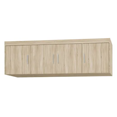 Produktbild von AX LIVING Groß Schrankaufsatz Eiche Sonoma Storicos 4T 176,3 x55,5 x53