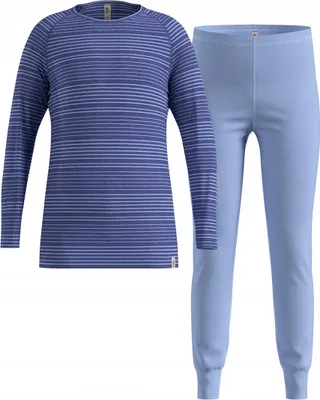 Obrázek produktu pro Thermal underwear - Odlo Set long ACTIVE WARM SET size 128cm Navy blue