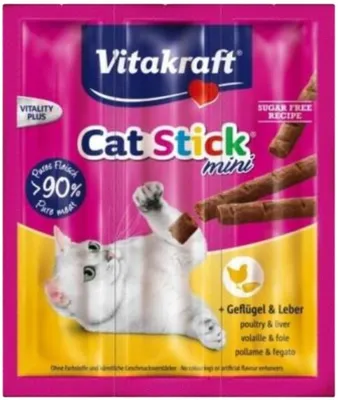 Productafbeelding van Cat-Stick mini gevogelte & lever Gebr. de Boon Vitakraft