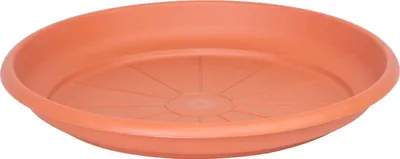 Produktbild von Untersetzer für Blumentopf ICS ERICA rund, Terrakotta, 28 cm