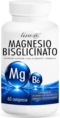 Immagine prodotto di Lineadiet MAGNESIO BISGLICINATO - 60 compresse