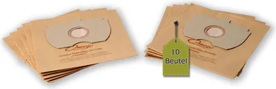 Produktbild von 10 Staubsaugerbeutel kompatibel mit OMEGA Caratino... Serie