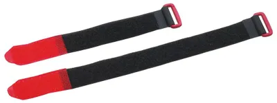 Obrázek produktu pro Cimco 181902, Stahovací páska typu Hook & loop, Plast, Polyamid, Černá, Červená, 5 cm, 260 N, 300 mm