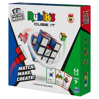 Obrázok produktu pre Rubikova Kocka 2 Kocky V Strede Skladanie Vzorov V Rznych Tvaroch P6 6063268 Spin Master