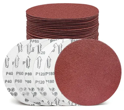 Obrázek produktu pro 30 kusů abrazivních kotoučů s suchým zipem, průměr 250 mm
