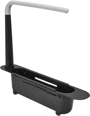 Produktbild von Teleskopische Opbergrek mit Handtuchhalter - PP Material