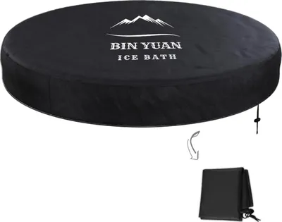 Produktbild von Faltbarer Badewannendeckel 75 cm für Eisbad - Wasserdicht und tragbar
