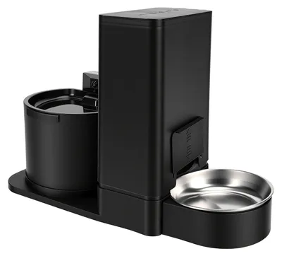 Obrázek produktu pro Automatický dávkovač krmiva a vody pro kočky, bezdrátový, s konstantní teplotou, pro domácí použití