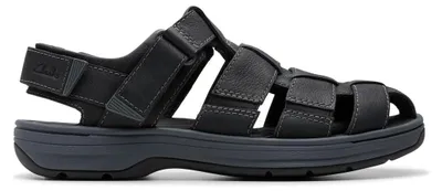 Produktbild von Clarks Saltway Cove, Herrenschuh, Dunkelbraunes Leder, Größe 9,5