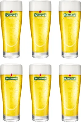 Produktbild von Heineken Biergläser Ellipse 500 ml - 6 Stück