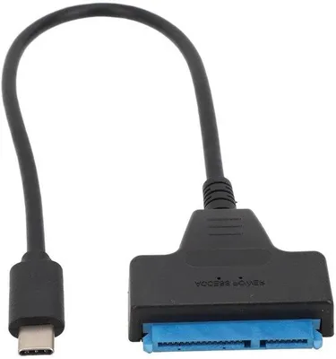 Obrázok produktu pre Externý adaptér SATA na USB Type-C pre 2,5-palcové HDD/SSD s podporou UASP