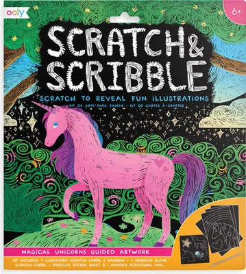 Obrázok produktu pre Scratch & Scribble Magické jednorožce