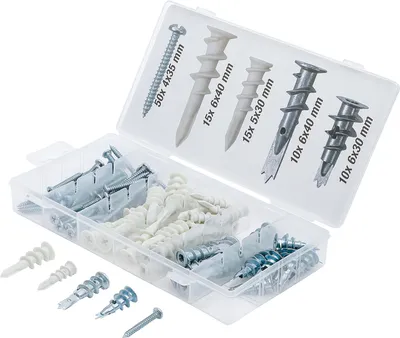 Zdjęcie produktu dla BGS technic Plasterboard Dowel Assortment, 322 mm, 322 g