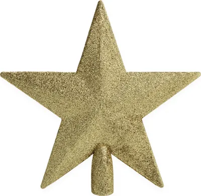 Immagine prodotto di 3.06 Pizzo per l'albero di Natale con glitter - circa 21x20 cm - Colore: oro