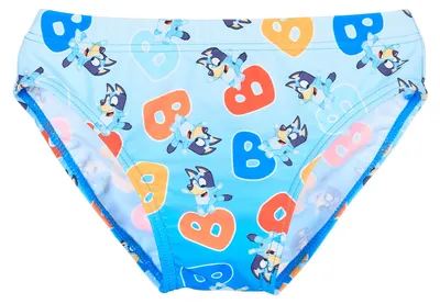 Produktbild von Bluey Badehose Badeslip Jungen Kinder, Farbe:Blau, Größe:98