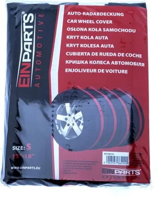 Zdjęcie produktu dla Einparts Automotive Pokrowce 13-18 Cali Do Sezonowego Przechowywania Opon