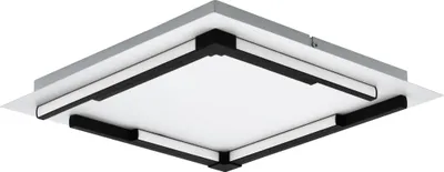 Produktbild von ZAMPOTE Wand-/Deckenleuchte Lampe Beleuchtung - L38 x B38 x H5 cm - weiß, schwarz - 25W inkl. - IP20