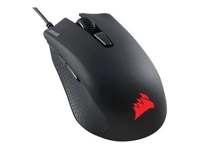 Produktbild von Corsair Harpoon RGB Pro, Rechts, Optisch, USB Typ-A, 12000 DPI, Schwarz