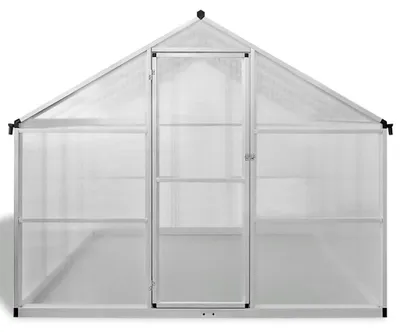 Obrázek produktu pro vidaXL Skleník hliníkový 481x250x195 cm 23,44 m³