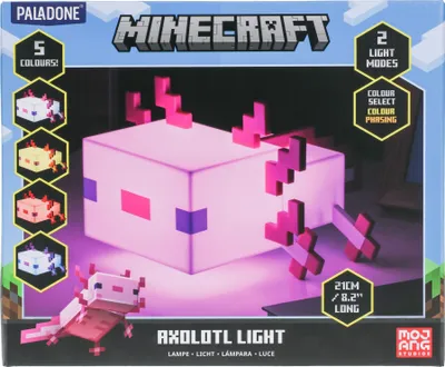 Obrázek produktu pro Paladone Axolotl Light, Ambientní osvětlení, Bílá, Vícebarevný, Univerzální, Baterie, AA