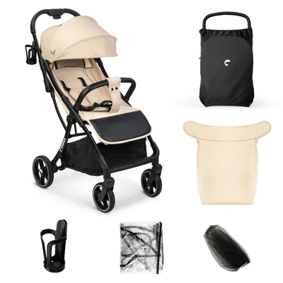 Obrázok produktu pre Športový kočík Kidnort od spoločnosti Fjällräv, farba béžová