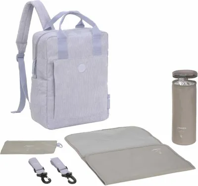 Produktbild von Lässig Green Label Vividal Backpack Wickeltasche Cord lilac