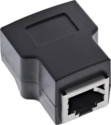 Image de InLine® RJ45 prise sur bloc terminal, 8 broches, borne Push-In