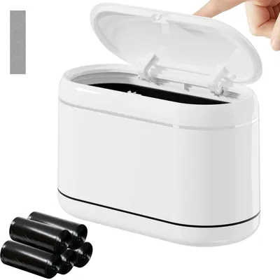 Produktbild von Mini Mülleimer mit Deckel und Zwei Fächern