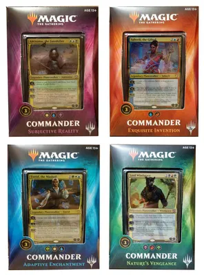 Produktbild von Commander 2018 Multiplayer Deck englisch Magic the Gathering MtG EDH