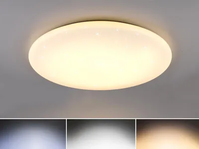 Image de Plafond Plafond moderne à encastrer LED NAGANO blanc Trio 677718000