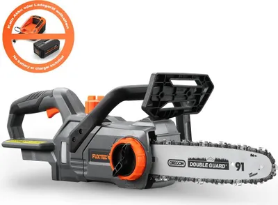Produktbild von FUXTEC Akku Kettensäge FX-E1KS20 - 20V |  Schwertlänge 25 cm | 3,4 Kg | 5m/s | 40 Treibglieder | ohne Akku | ohne Ladegerät