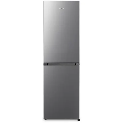 Obrázek produktu pro Gorenje NRK418ECS4 kombinovaná chladnička s mrazničkou, MultiFlow 360° a CrispZone, objem: 256 litrů, výměnné dveřní závěsy, stříbrná barva