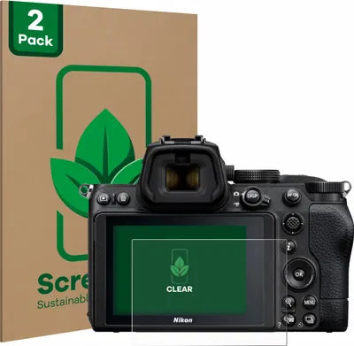 Produktbild von 2x ScreenLeaf Schutzfolie für Nikon Z 5 nachhaltiger Displayschutz Display Schutz Folie Klar Transparent