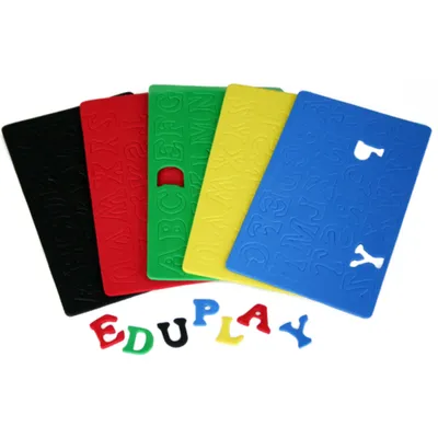 Obrázok produktu pre EDUPLAY 200-042 Sada písmen z penovej gumy, viacfarebná, 130 kusov (1 sada)