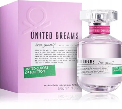 Zdjęcie produktu dla Benetton United Dreams Love Yourself woda toaletowa 50ml spray