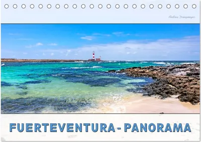 Produktbild von FUERTEVENTURA-PANORAMA (Tischkalender 2025 DIN A5 quer), CALVENDO Monatskalender