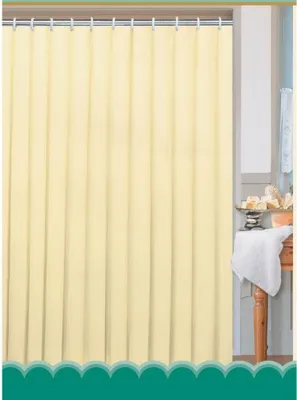 Produktbild von badvorhang UNI 180x180cm PVC + 12 Haken, Farbmix