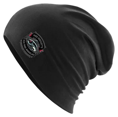Produktbild von Huuraa Beanie Mir reichts's ich geh angeln Fisch Black One Size Baumwolle und Elasthan Mütze Geschenkidee
