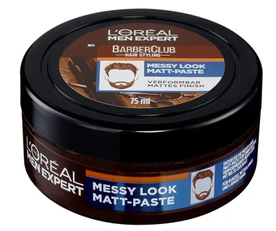 Immagine prodotto di L'oreal, Cera per capelli per uomo Expert Barber con finitura opaca, 75ml