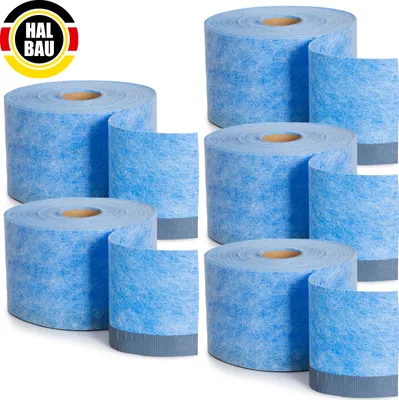 Produktbild von Wannendichtband 125m Badewanne Dichtband mit Butylklebstreifen Duschwanneband Halbau HN05