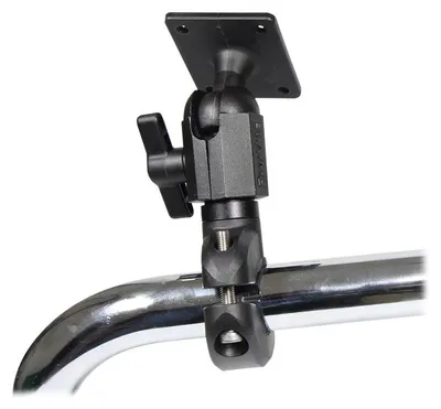 Productafbeelding van Brodit stuurhouder + bevestigingsplaat, 50x42mm, met AMPS-gaten
